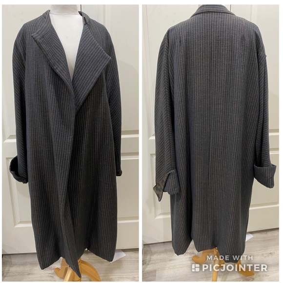 💍SOLD💍 Vintage Dries Van Noten Wrap Coat - Picture 7 of 8